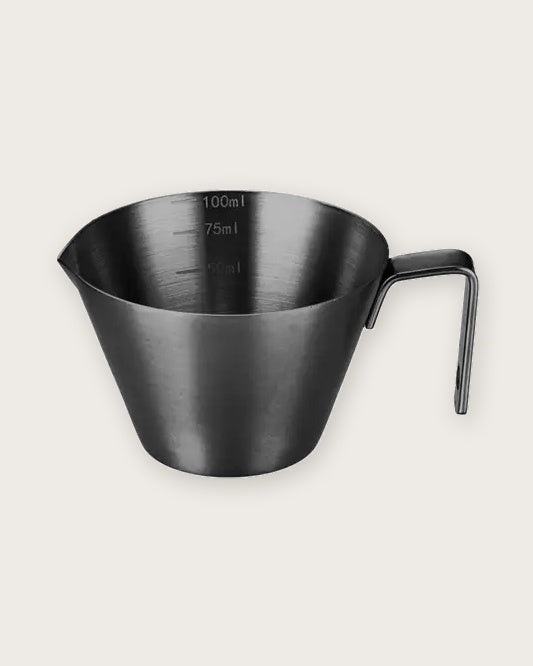 Espresso shot cup (100 ml), Black, front
