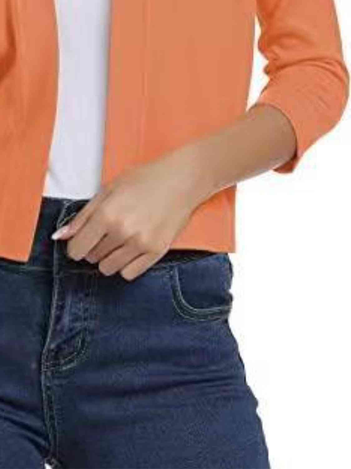 Open front cardigan