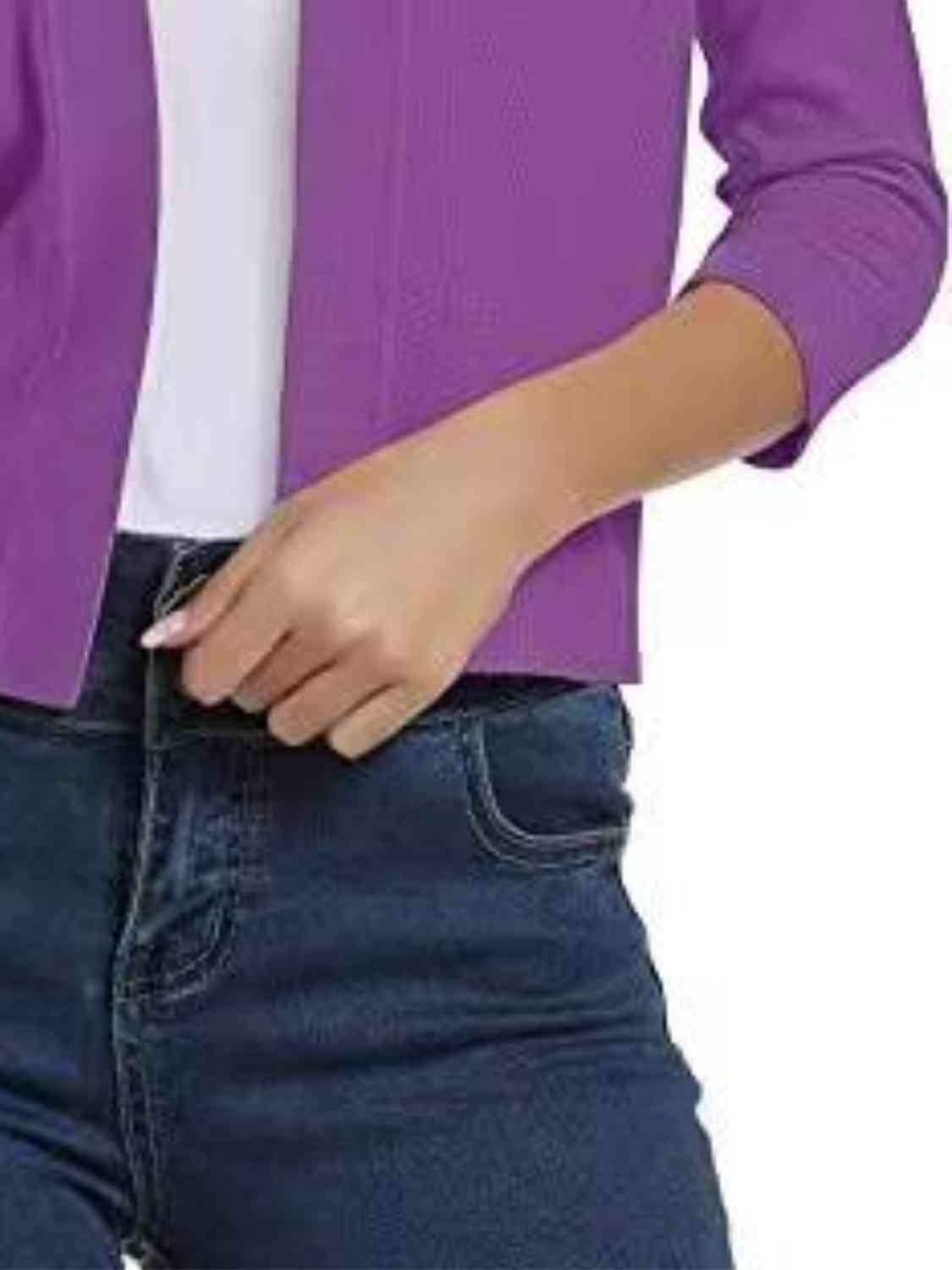 Open front cardigan