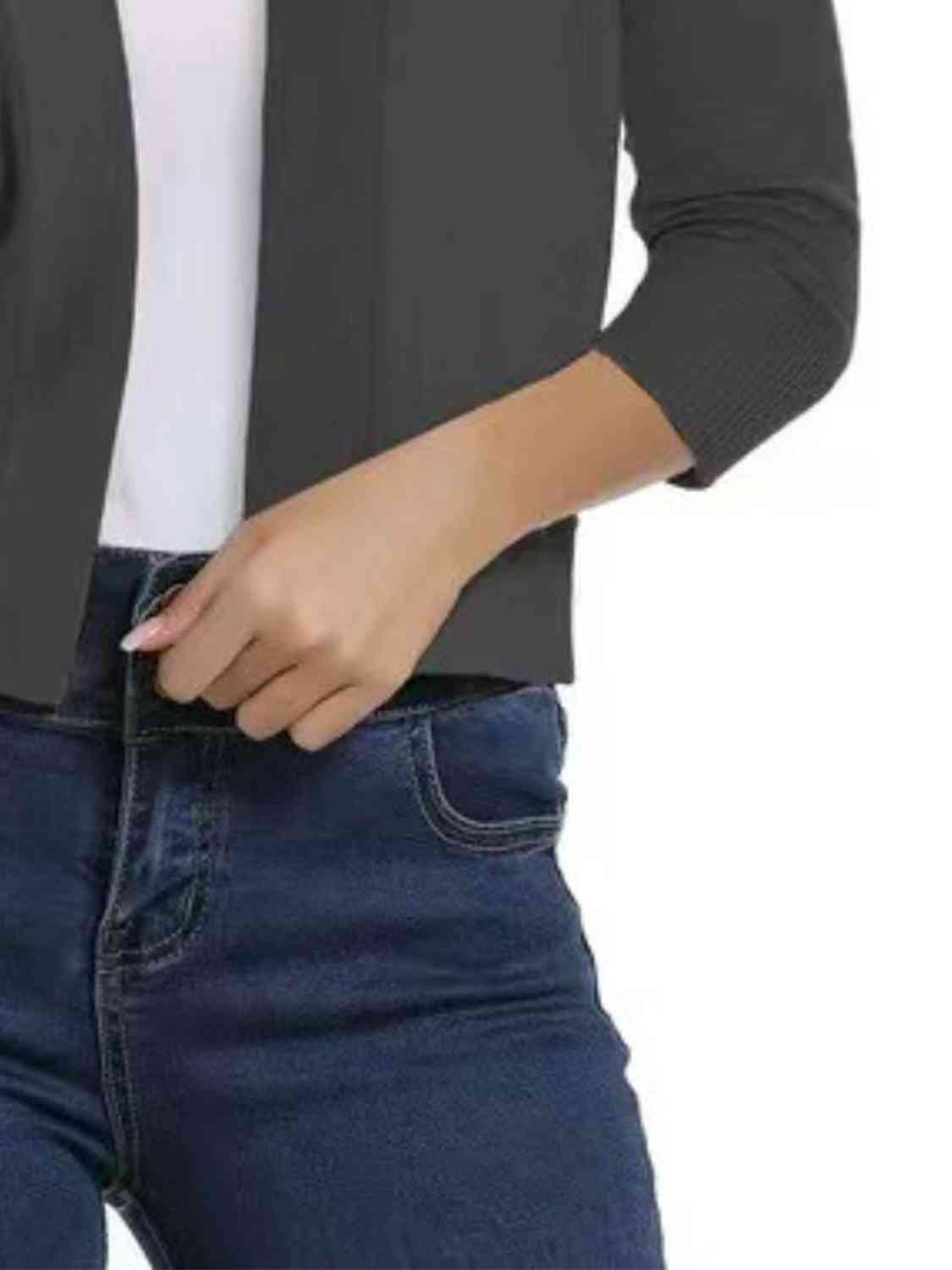 Open front cardigan