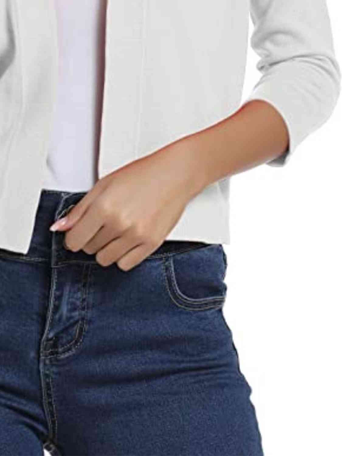 Open front cardigan