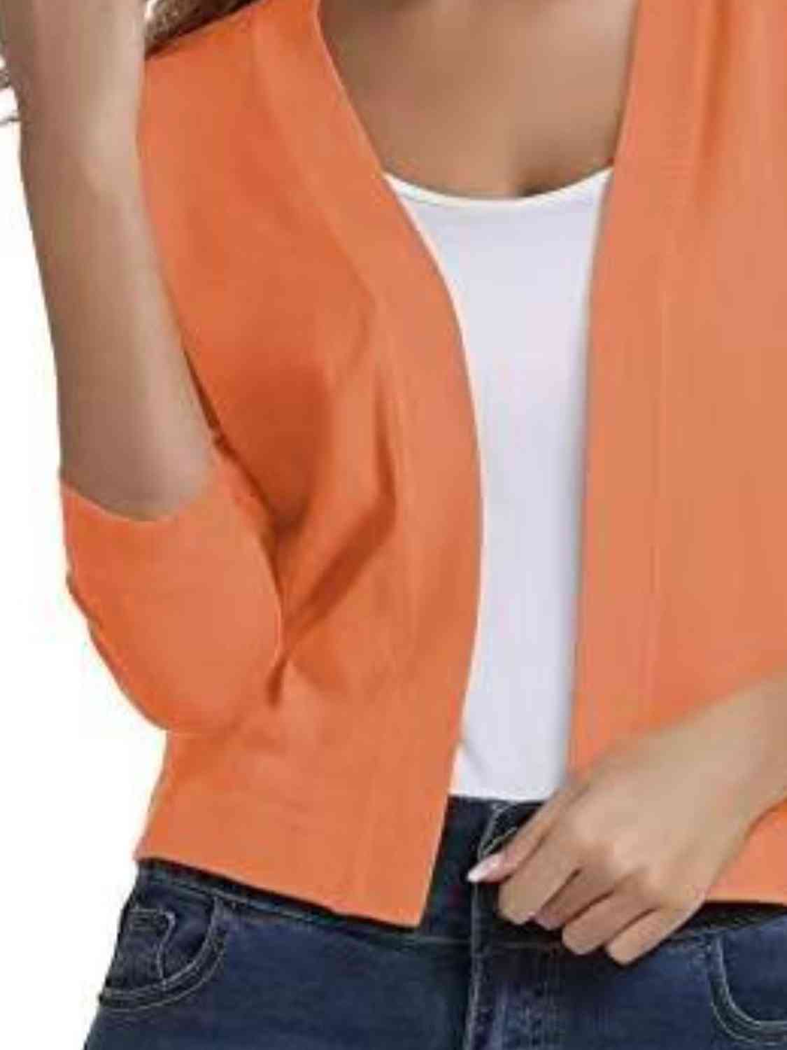 Open front cardigan