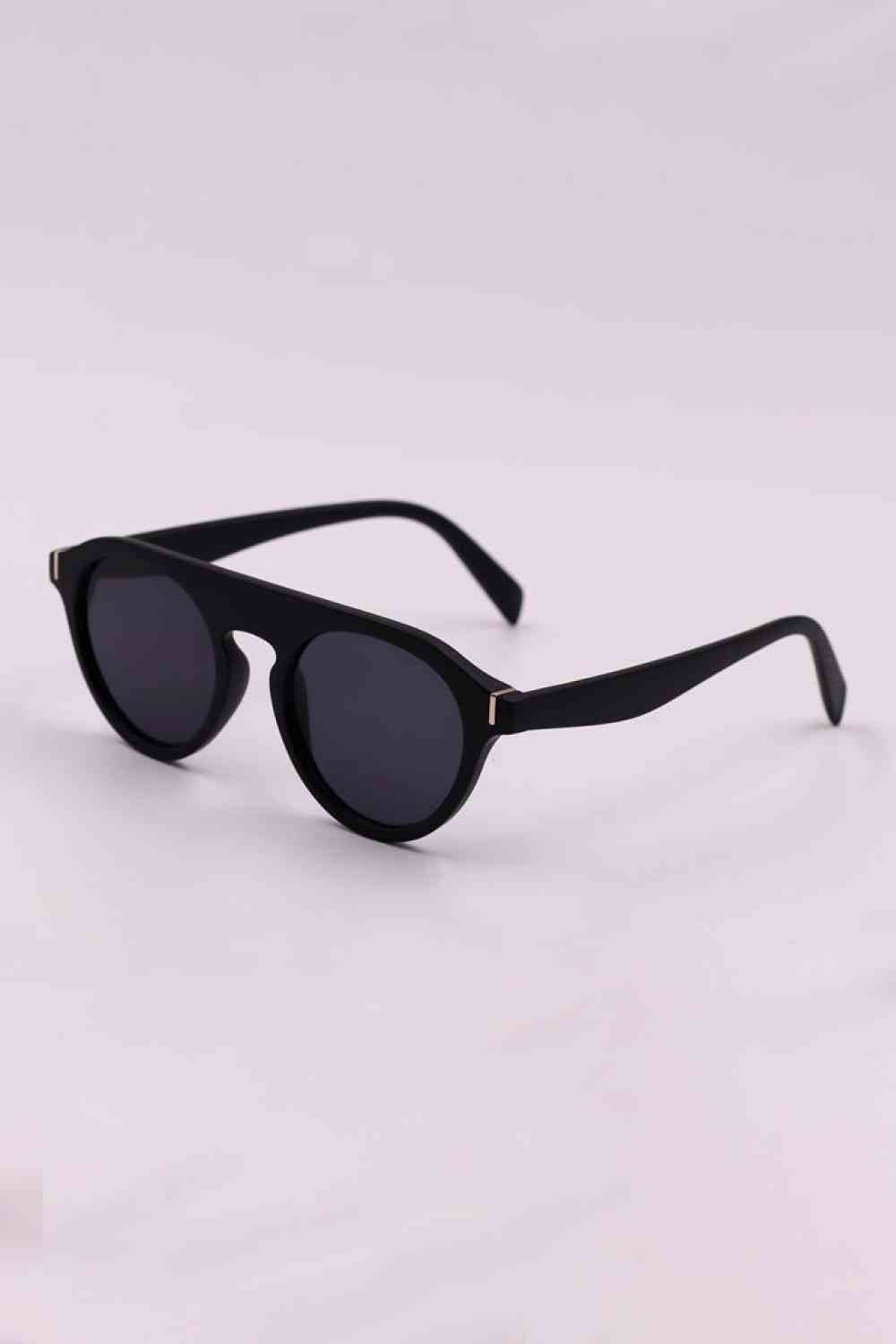 3-Piece Round Polycarbonate Full Rim Sunglasses