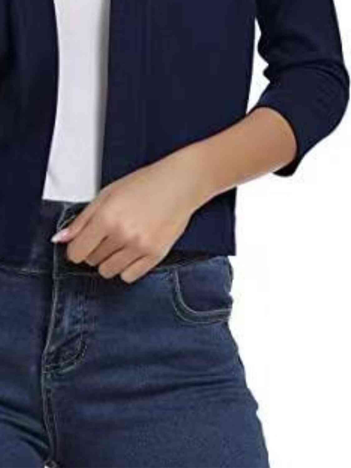 Open front cardigan